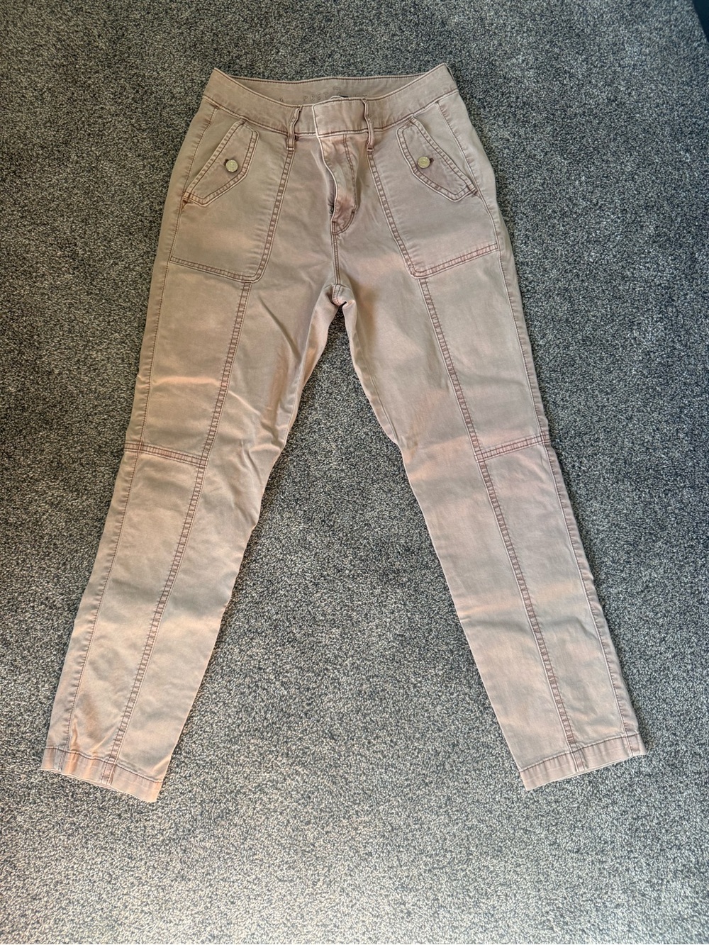 White House Black Market “Pret-A-Jet” Pink Skinny Jeans